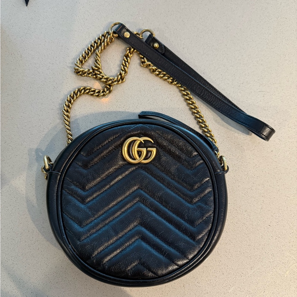 Gucci Azalea Mini Marmont Shoulder Bag
